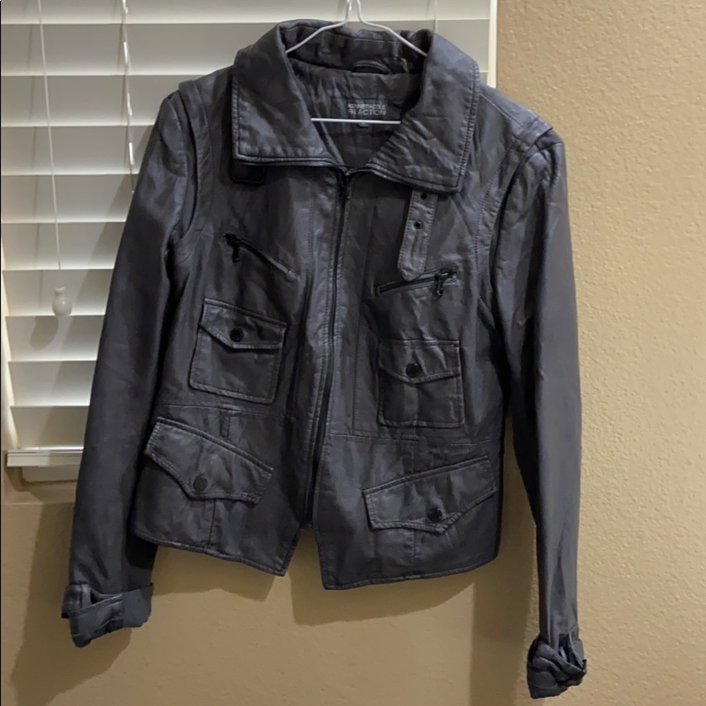 Kenneth Cole Reaction Leather Jacket